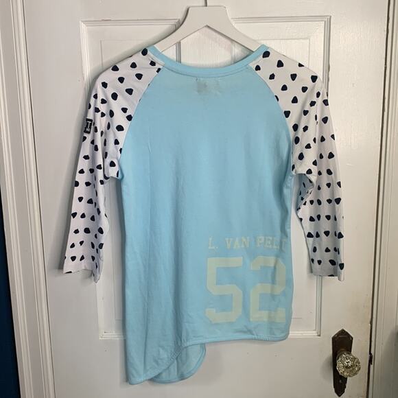 CLOT Johanna Ho X Peanuts 3/4 Sleeve Raglan Tee T-Shirt New with Tag W-532 Sz S - Picture 11 of 12